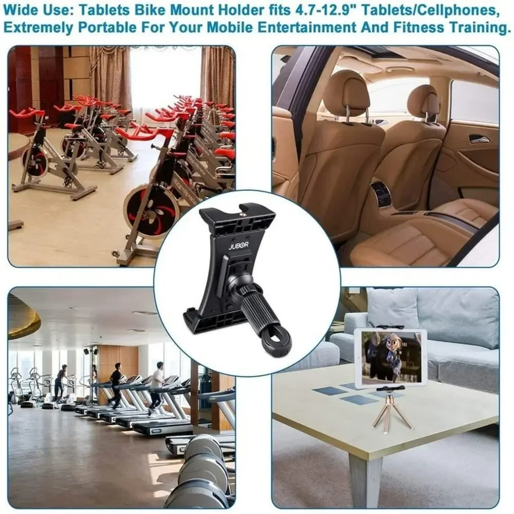 JUBOR Tablet/Smartphone Mount Holder iPad holder for spin bike Exercise iPad New